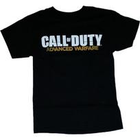Call of Duty Advanced Warfare Black Graphic T-Shirt Large S juoda