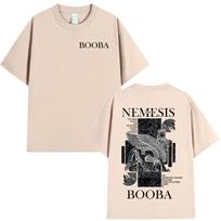 Rap Artist Booba Nero Nemesis Album Graphic Tshirt for Unisex Women Hiphop Fashion 2026 Summer Print Pure Cotton Tshirt S