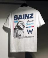 Carlos Sainz Williams F1 Streetwear Marškinėliai – Smooth Operator Dydelis Heavyweight S gray