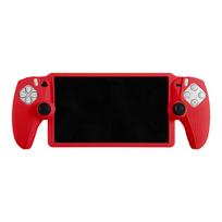 Silicone Protection Skin for PS5 Portal Handheld Game Console Cover Non-Slip for PS Game Console For Sony PlayStation PS5 Portal raudona