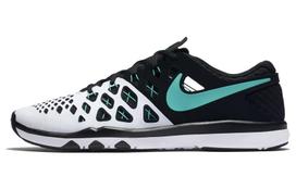 Nike Train Speed 4 žemi treniruočių batai vyriški Balti Juodi 843937-104 42