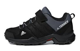 Adidas Terrex Ax2r Cf K Kvėpuojantys žemi vaikiški lauko batai Juodi Pilki Vaikiški BB1930 28