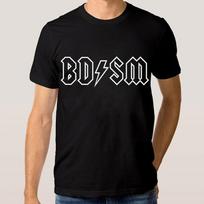 Bdsm Funny Rock unisex marškinėliai S black