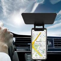Mobiliojo telefono saulės skydelis nuo akinimo saulės skydelis telefonams Mobiliojo telefono UV apsaugos dangtelis Sulankstomas išmaniojo telefono saulės skydelis automobiliui, dviračiui raudona