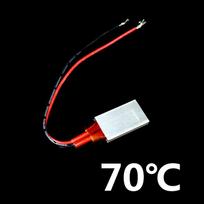 70℃ 110℃ 220℃  24V PTC Heater Element Aluminum Heating Plate Tablets Insulation Hair Dryer Air Heating Accessories 1 Pc