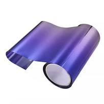 200X20cm Automobilio priekinio stiklo saulės skydelio juostelė Tamsinanti plėvelė Priekinio stiklo apsauga nuo UV spindulių Saulės gaudyklė Langų plėvelė Lipdukas Automobilio UV apsaugos plėvelės Lipdukai 20x200cm violetinė