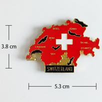 Šveicarija Kelionės suvenyrai Šveicarijos žemėlapis Šaldytuvo magnetukai Alpės Jungfrau Šaldytuvo lipdukai Namų dekoravimas Vestuvių dovanos