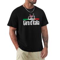 Giro D Italia T-Shirt Summer Tops Boys T Shirts Mens Tall T Shirts Crew Neck Short Sleeves Casual Loose Men Clothing Streetwe... S įvairiaspalvis