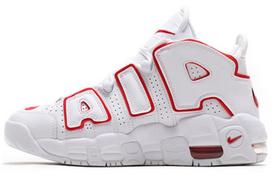 Nike Air More Uptempo 'White Varsity Red' Gs 415082-108 36.5