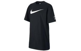 Nike trumpomis rankovėmis suknelė moteriška juoda CJ3830-010 XS