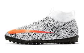Nike Jr. Mercurial Superfly 7 Academy CR7 Safari TF Žolės 'Juoda Balta Oranžinė' CV3187-180 37.5