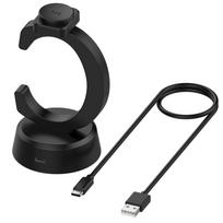 Laikrodžio įkroviklis Įkrovimo stotelė Magnetinis belaidis įkroviklis Įkrovimo stovas Samsung Galaxy Watch 8/8 Classic/Ultra 2026/7 juoda