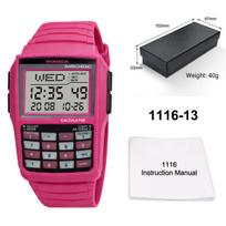 Trendy Fashion Calculator Watch Multi functional LED Digital Watch Student Leisure Sports Watch Men's and Women's Styles