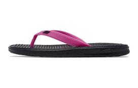 Nike Solay Šlepetės-šlepetės Sintetinė oda Atsparios dilimui Juodos Violetinės Vaikų 882827-402 35