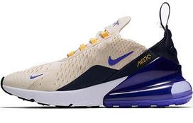 Nike Air Max 270 Light Cream Persian Violet Women's AH6789-202 35.5