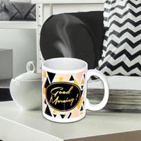 Good Morning Mug Puodelis su užrašu labas rytas