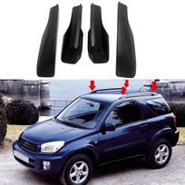 Visiškai naujas stogo bagažinės stogo relingo ABS galinis dangtelis Pakeitimas Automobilio išorės priedai TOYOTA For RAV4 2001-2006 CHINA