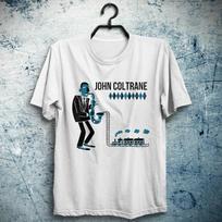 John Coltrane Saxophone Jazz Music T-Shirt Miles Davis Thelonious Monk Ascension Unisex T-Shirt XL