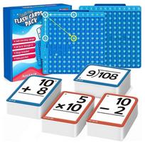 Matematikos kortelės + Matematikos lenta, Daugybos kortelės Lentelė, Matematikos mokymo priemonės Dalyba, Sudėtis, Atimtis Žaidimai Žaislai