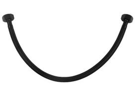 Juodas Nailoninis Pintas Žarna 1/2 X1/2  , Ilgis 40 Cm