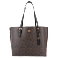 Coach Mollie Vintage Odinis Tote Krepšys Moterims Tamsiai Rudas 1665-IMAA8 Basic Set (Bag+Dust Bag) gray