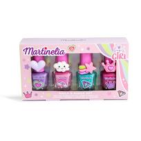 Nagų Lako Ir Žiedų Rinkinys Vaikams Martinelia Mix 4X5 Ml