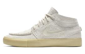 Nike Zoom Janoski Mid Crafted Sb 'Light Bone' AQ7460-200 37.5