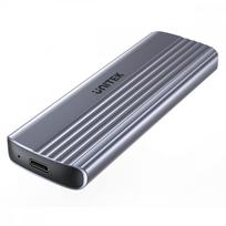 Unitek S1241B01 Storage Drive Enclosure SSD M.2 NVMe USB-C 10Gbps, Grey