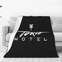Tokio Hotel Minkšta šilta antklodė Tokio Hotel Music Pop International Boys Band Uncles 75x100cm (30x40inch) gray