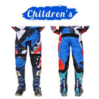 Motocross Pant vaikų lenktynės Lenktynininkas berniukas mergaitė Motociklas Visureigis mažylis MX Enduro MOTO kalnų vaikas Nuokalnė 20 22 24 26 28 24
