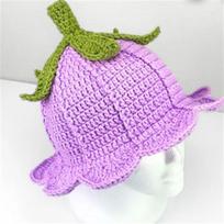 Purely hand-knitted funny wig props, headgear, party hat Adult 56-59cm