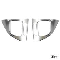 Automobilio vairo panelės apdailos dangtelis, skirtas VW GOLF MK6 PASSAT B7 CC EOS TIGUAN JETTA TOURAN SHARAN CADDY, lipdukas, formavimo apdaila sidabras