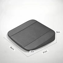 Automobilio sėdynės pagalvėlė žmonėms praplėsti vairavimo apžvalgą, automobilio pakreipimo paaukštinimo sėdynės pagalvėlė, vasarinė automobilio sėdynės pagalvėlė PU&Four Seasons juoda