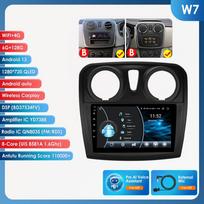 Ossuret  Carplay 4G Android 13 Car Radio for Renault Logan 2 2014 - 2019 Sandero 2  Multimedia Video Player GPS 2din Autoradio 7862 Intelligent Screen W7 B 8Core 6G 128G,AI