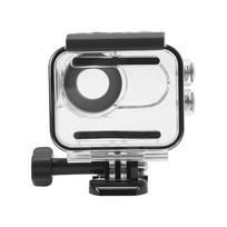Action Camera Dive Case with Adapter 60m Depth Waterproof Sealed Sport Camera Protective Case for