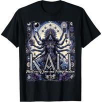 Kali Hinduism Deity Goddess Shaktism Divine Sacred T-Shirt S juoda