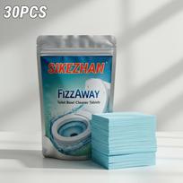 30/60/120pcs FizzAway Toilet Bowl Cleaner Tablets - Septic Safe Fizzing Deodorizer, Quick Dissolve Cleaning Tabs By SIKEZHAN 30pcs