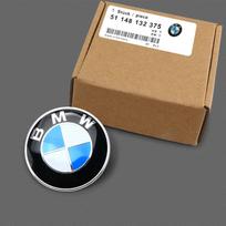 3D ABS 74mm 82mm Variklio dangčio emblema Automobilio priekinio dangčio logotipas Galinės bagažinės emblemos dangtelis BMW X1 X3 E39 E46 E30 E36 E87 E60 E90 priedams