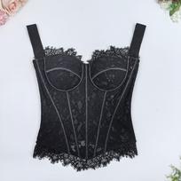 Korsetai, madingi ir elegantiški moteriški drabužiai 34B juoda
