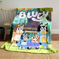 Bluey Family Cartoon Blanket bedroom Blanket for Livingroom Couch lunch break Soft Cozy throw for Friend's festival Gift 80cm x 120cm