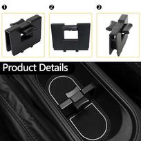 Center Console Cup Holder Insert Divider For Subaru Legacy Forester Outback 2010 2011 2012 2014 2018 Adjustable Car Accessories juoda