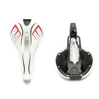 Mountain Mtb Gel Extra Comfort Saddle Bike Bicycle Cycling Seat Soft Cushion Pad balta
