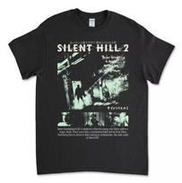 New Silent Hill 2 Black Shirt, Horror Survival Gaming Shirt XL