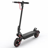 iScooter W8 9,3 colio elektrinis paspirtukas – 500 W variklis, 30–40 km diapazonas, dviguba pakaba, APP jungiamumas, juodas(NĖRA ABE) juoda