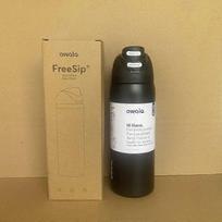 Owala FreeSip Termosinis nerūdijančio plieno vandens butelis 24/32oz Juodas 24oz