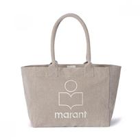 Isabel Marant Yenky Logo Zipper Tote Bag Pm0062fa A1x19m 90be PM0062FA A1X19M 90BE