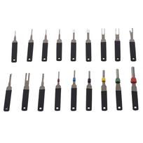 18X Car Wire Terminal Removal Tool Wiring Connector Pin Extractor Puller  W/ Bag