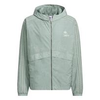 Adidas Originals Windbreaker Tour Hooded Loose Fit Zip Long Sleeve Jacket Unisex Jacket KC1434 M