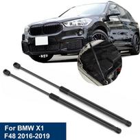 1 pora priekinio variklio dangčio dujiniai amortizatoriai, pakelėjai, skirti BMW X1 F48 2014--2018, dujiniai spyruokliniai amortizatoriai, pakelėjai, atraminės spyruoklės, strypai 51237329410