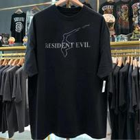 New Apparel Resident Evil 5 T-Shirt 2009 Promo Gamer Tee Vintage Black S-5XL S